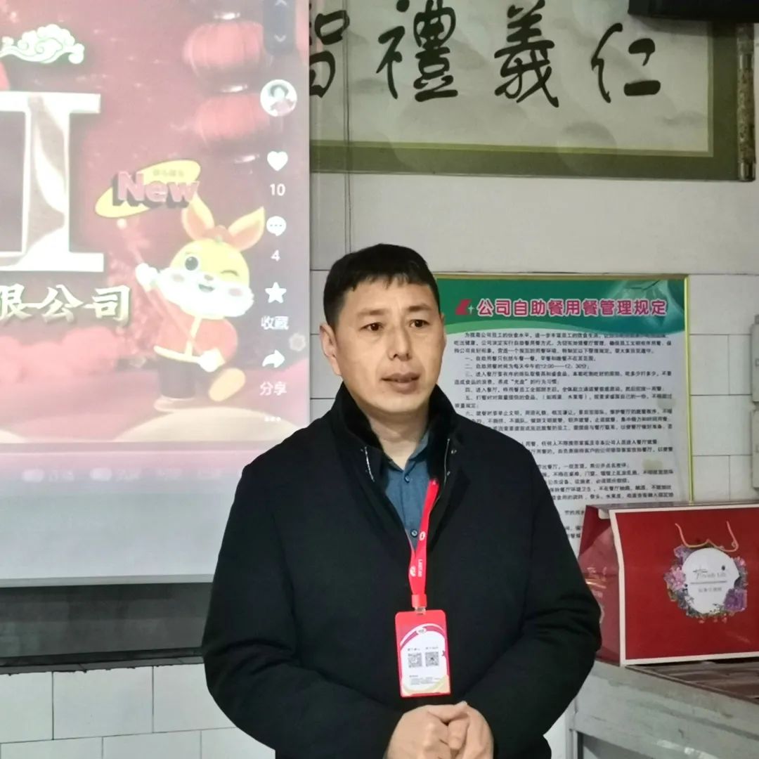 J9集团国际站机械孙总致辞