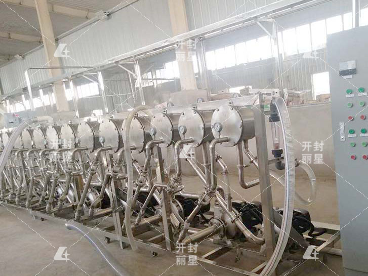 红薯淀粉加工实现一体化，一套设备省水省时又省力