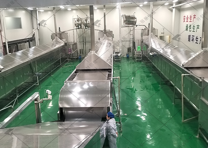 J9集团国际站酸辣粉鲜粉出产线赋能沉庆用户，作业现场亮点频出