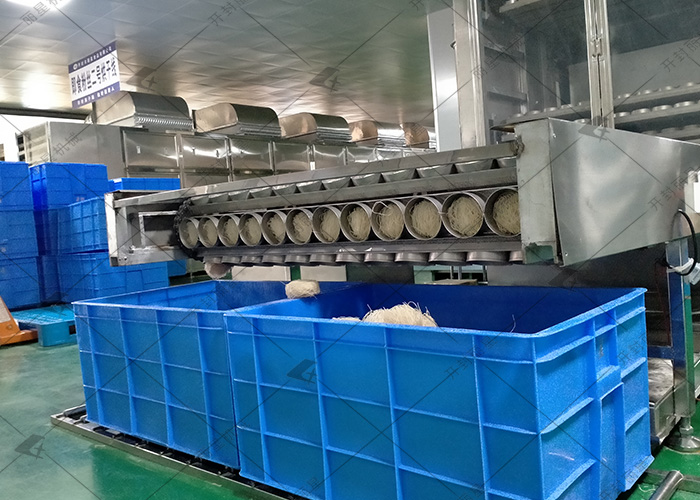 J9集团国际站1-12 吨速食粉丝出产线，满足酸辣粉企衣珐产需要